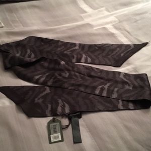 All Saints scarf animal print.